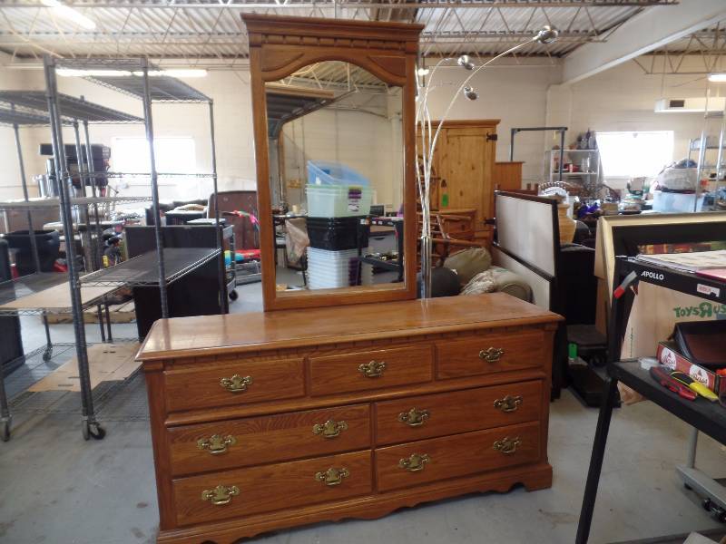 Seven Drawer Wooden Dresser - Thomasville