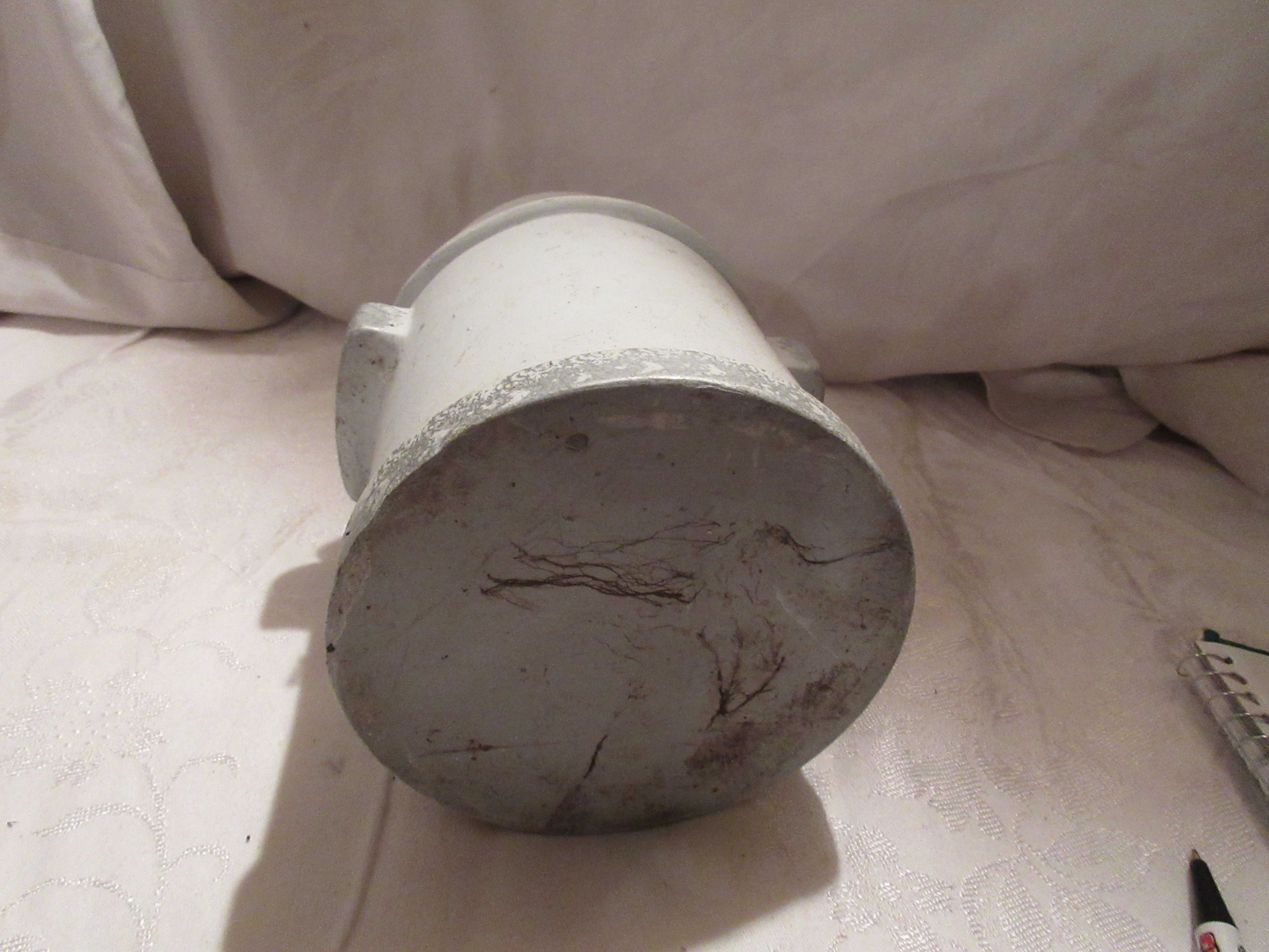 vintage clay can