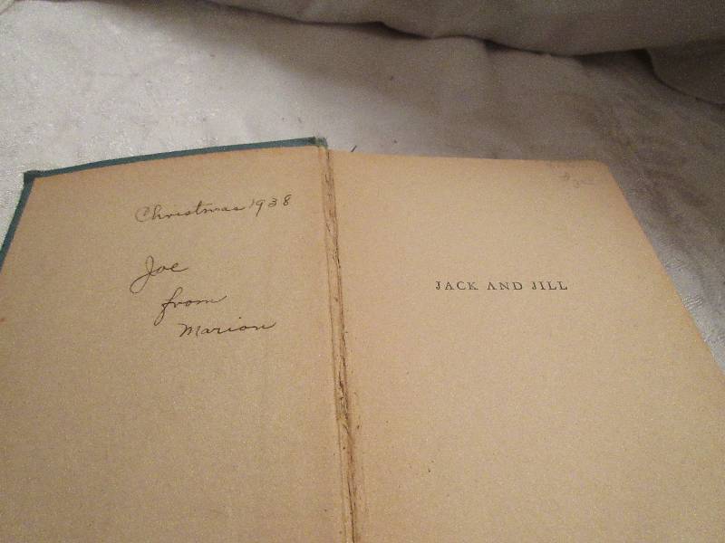 vintage 1938 jack and jill book