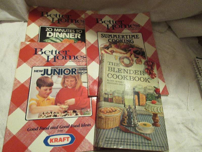 4 collectible cook books