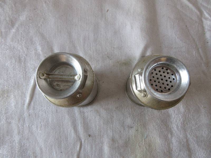 milk can salt and peppers