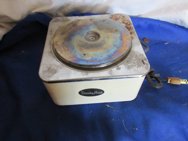 vintage daisy maid single burner