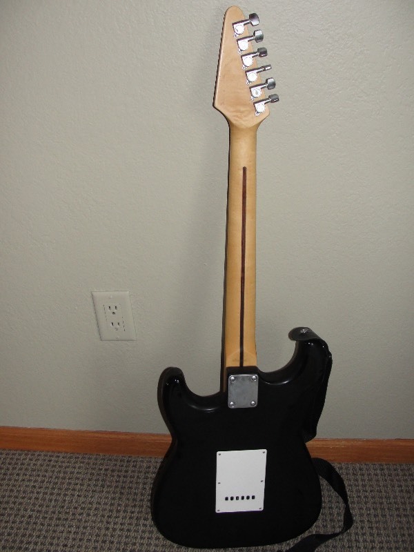 Fender Electric Guitar with Amplifier