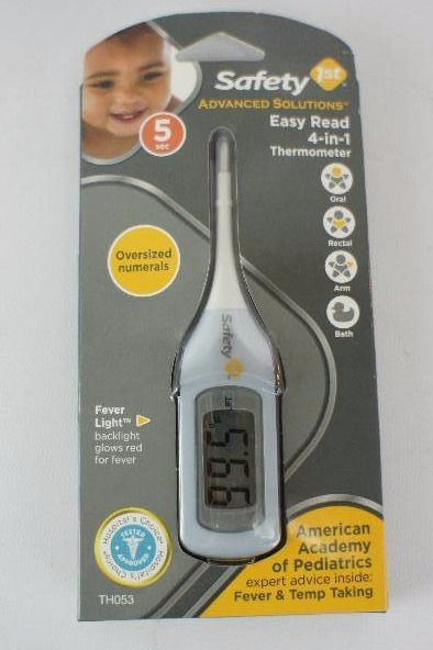 Safety 1st Advanced Solutions Easy Read 4-in-1 Thermometer