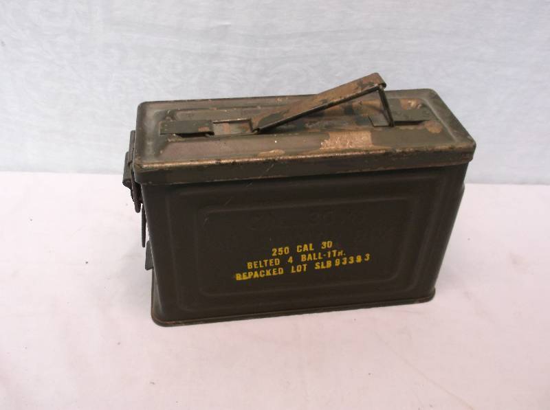 lot 107 image: Ammunition Box