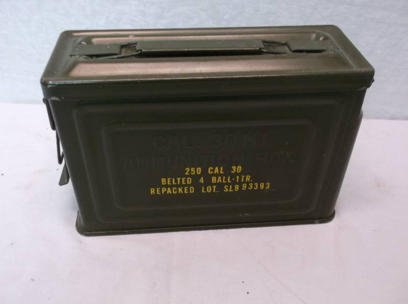 lot 108 image: Ammunition Box