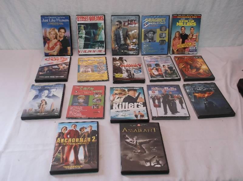 lot 198 image: DVDs