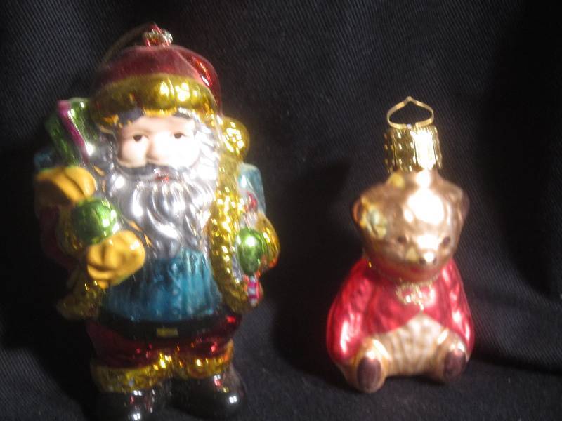 Blown Glass Christmas Ornaments