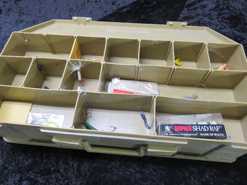 lot 6 image: Adventure Bass Pak Tackle Box