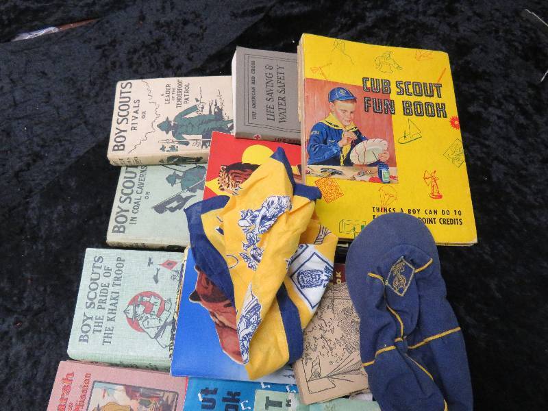 lot 26 image: Lot of BoyCub Scout Collectibles