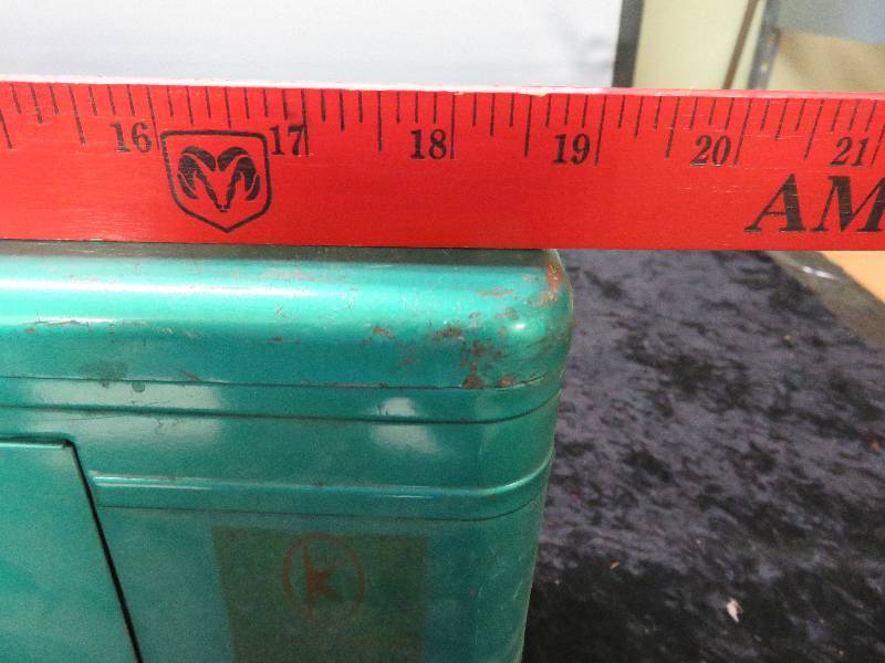 lot 40 image: Vintage Steel Structo Kroeler Trailer