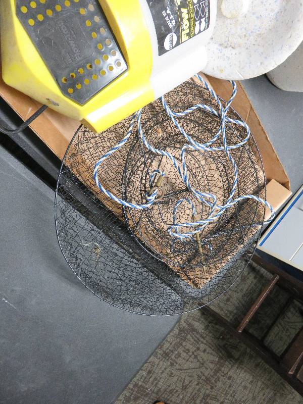 lot 107 image: Lot of 3 Minnow Buckets