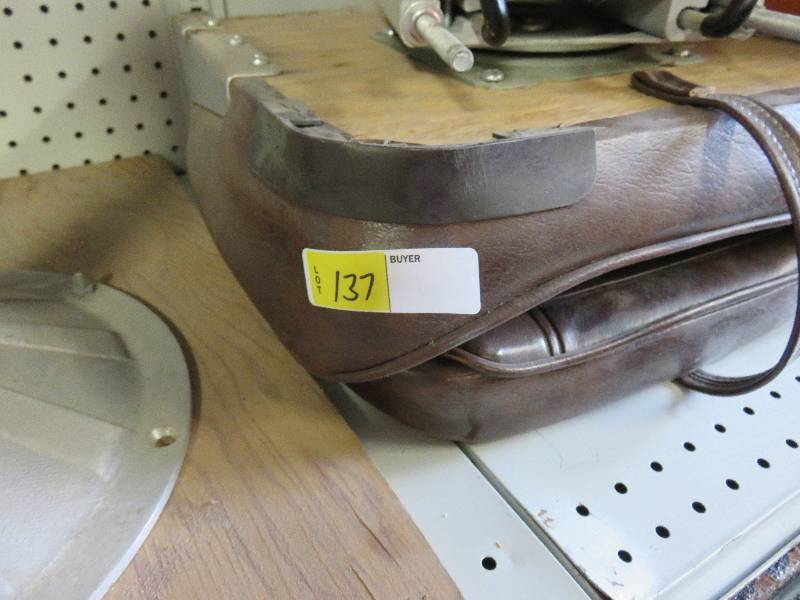 lot 137 image: Swivel Base Boat Seat with Stand