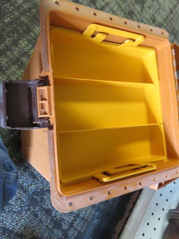 lot 138 image: Two Bait Boxes and Bait Box Sports Seat