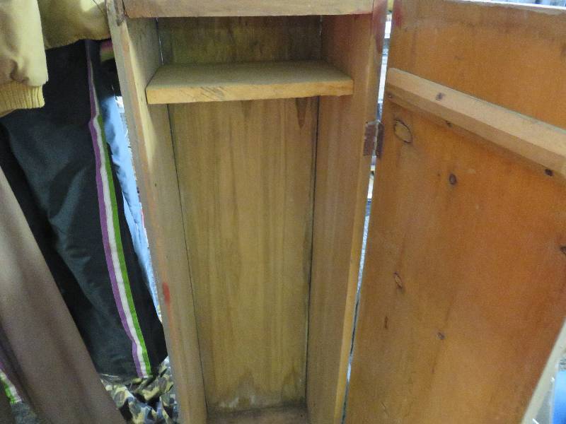 lot 151 image: Wood Storage Cabinet