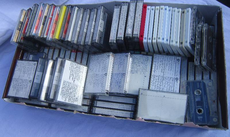 lot 665-COPY image: Lot of Cassette Tapes. Reusable
