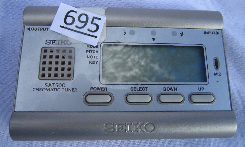 lot 695-COPY image: Seiko Guitar Chromatic Tuner SAT-500