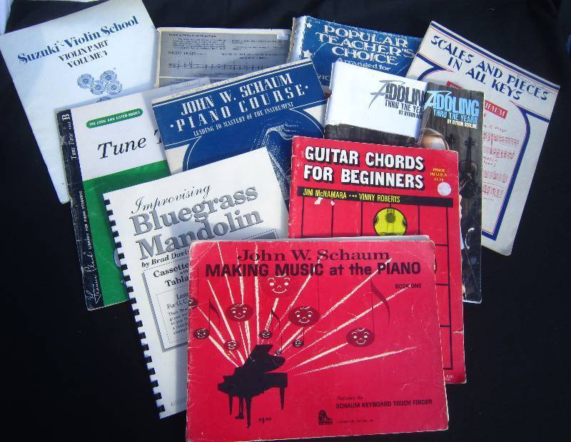 lot 708-COPY image: Lot of Music Books
