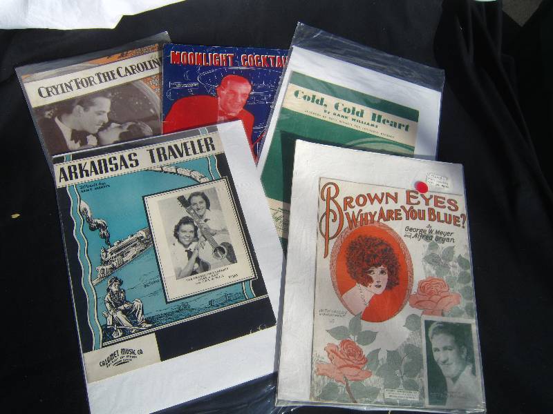 lot 717-COPY image: Lot of Sheet Music