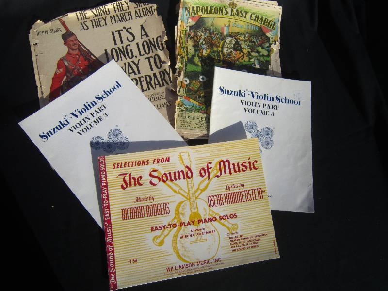 lot 739-COPY image: Lot of Music Books and Sheet Music