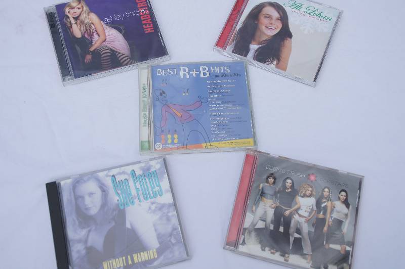 lot 744-COPY image: Lot of CDs including one Karaoke