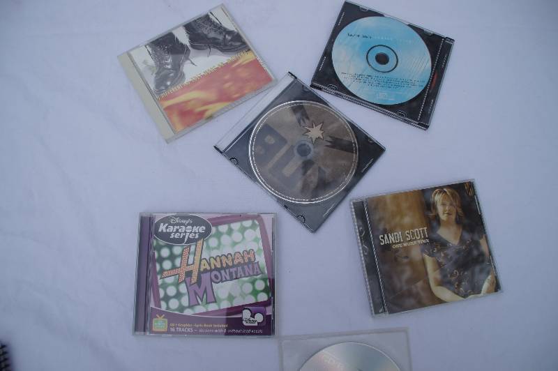 lot 747-COPY image: Lot of CDs including one Karaoke