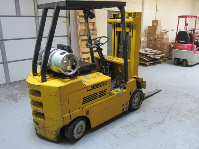 White Fork Truck