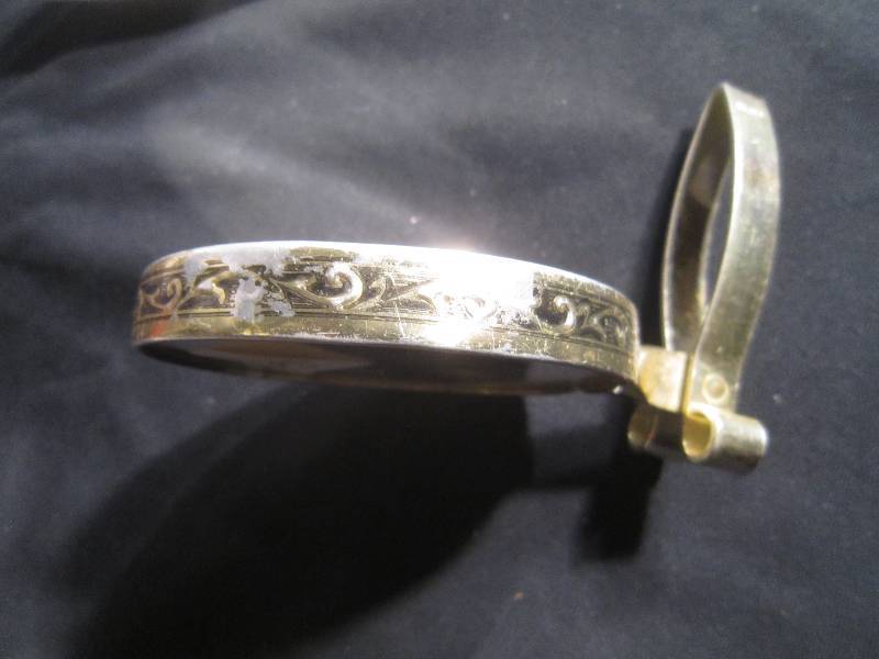 Vintage Hand Held Mirror and Pie Server