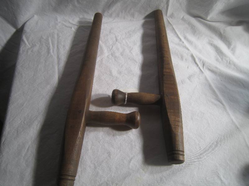 Pair of Wooden Tonfas for Taekwondo