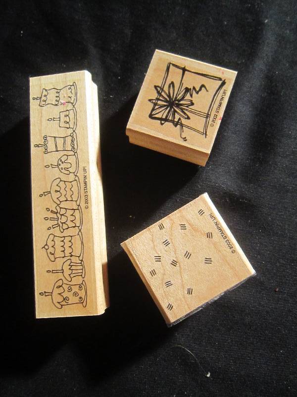 Stampin Up - 3 Stamps