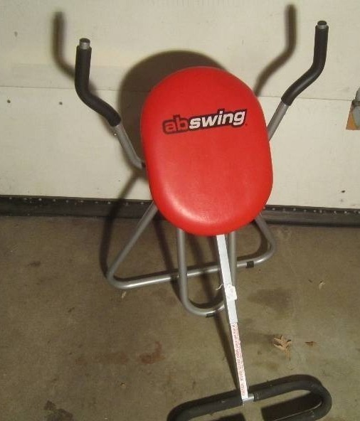 lot 843 image: Ab Swing Workout Exercise Machine