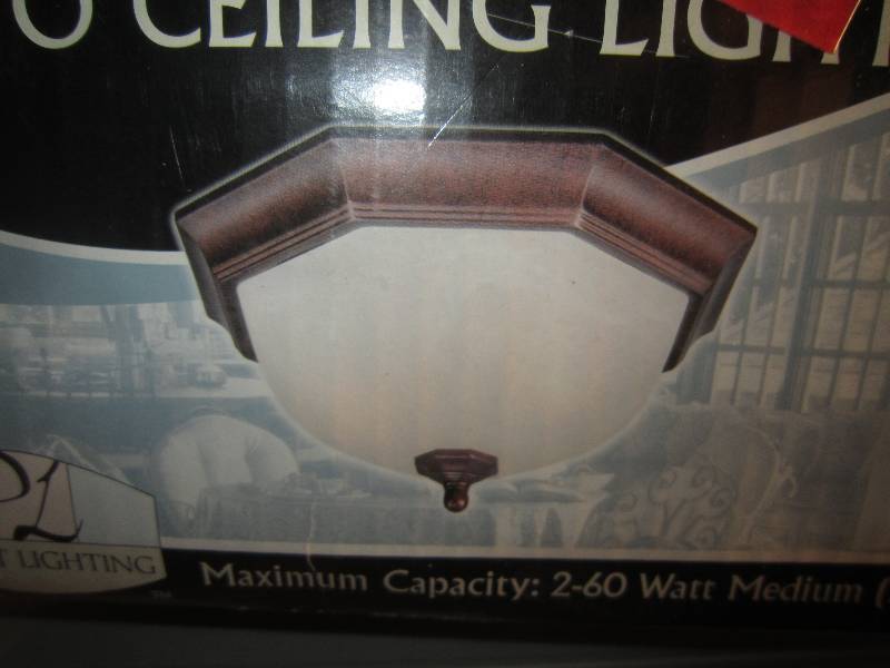 lot 912 image: 1 New in the Box Ceiling Light