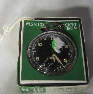 lot 956 image: Vintage Westclox Pocket Ben Pocket Watch