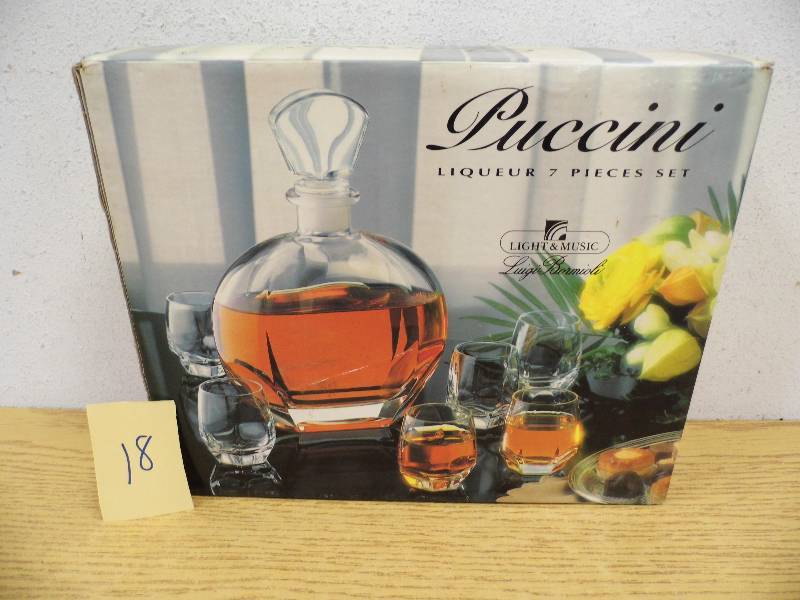 Puccine Liquer Set