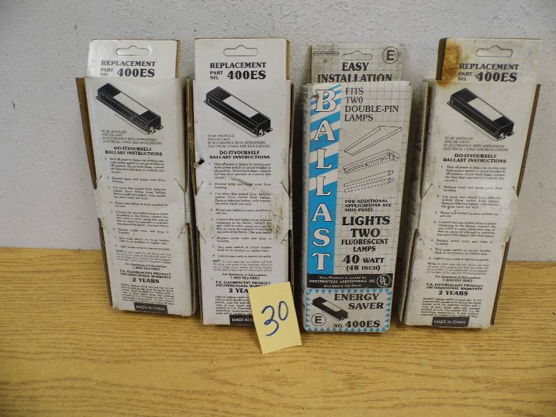 4 Fluorescent Lamp Ballasts