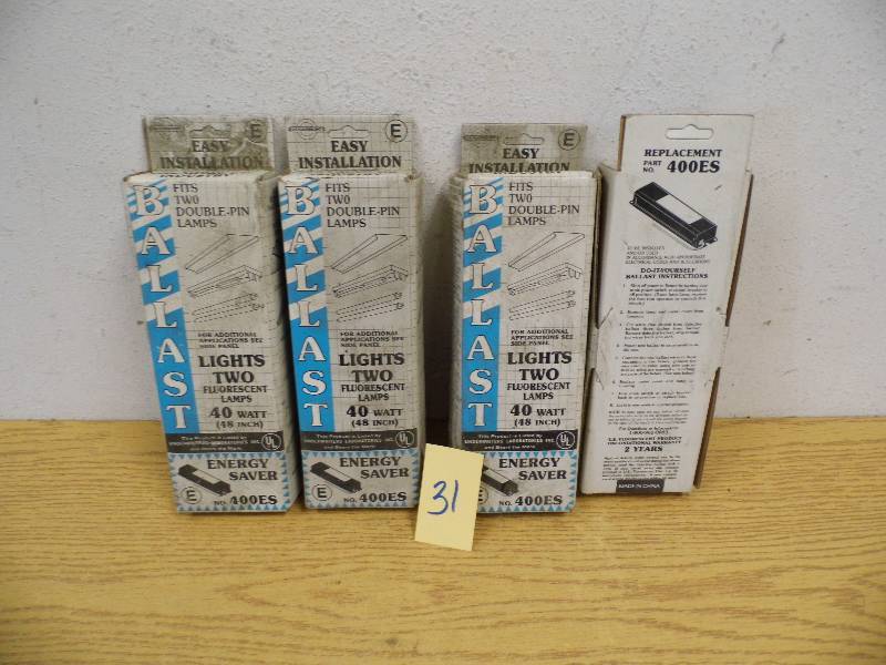 4 Fluorescent Lamp Ballasts