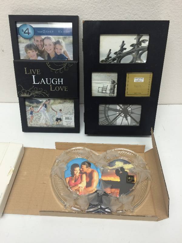 lot 27 image: Picture Frames and Mikasa Double Frame