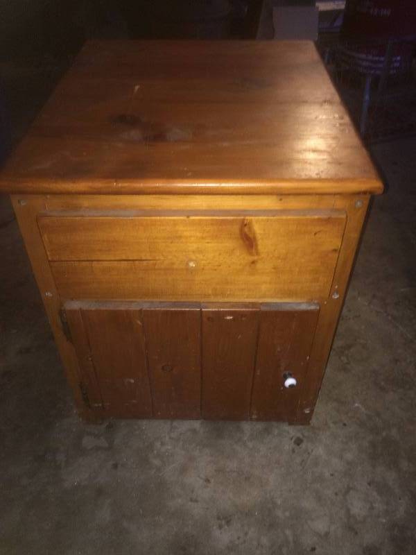 Cabinet End Table