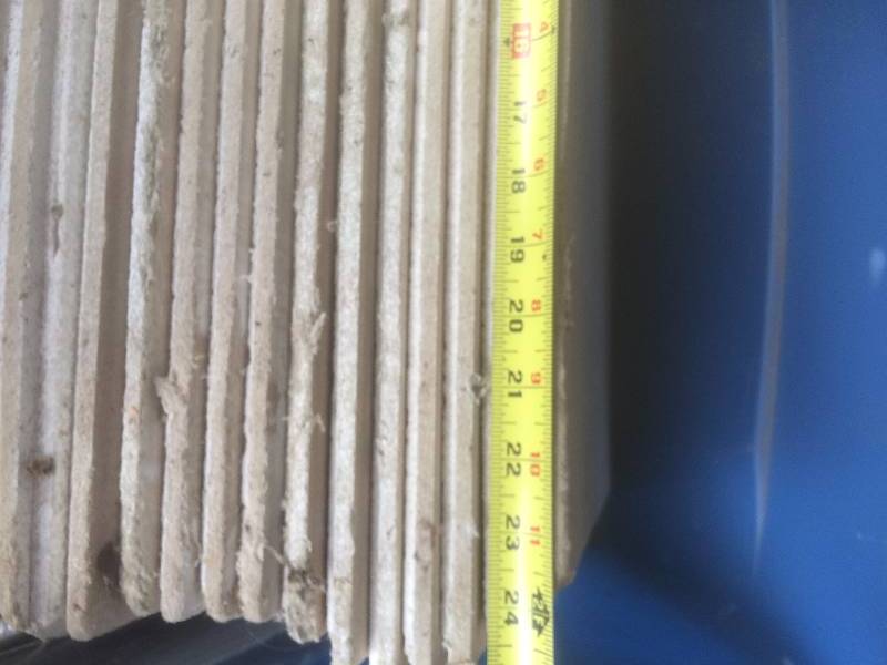 False Ceiling tiles and light lenses