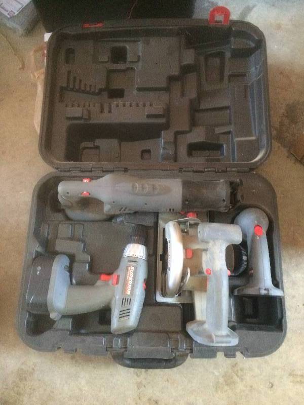 Case Of 18V tools