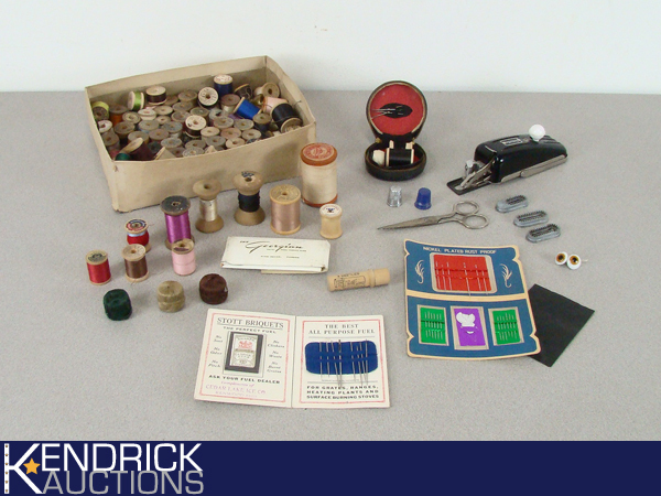 Lot of Vintage and Antique Sewing Accessories