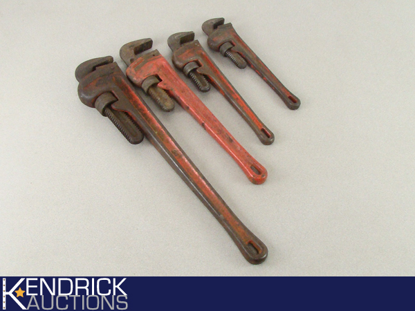 Iron Pipe Wrench Set