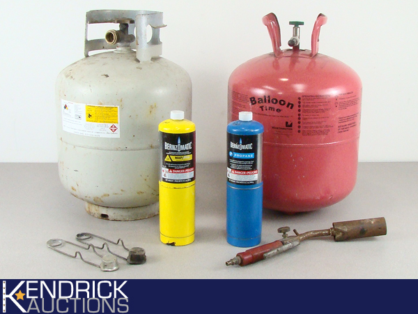 Lot of Propane etc. Tanks and Accessories