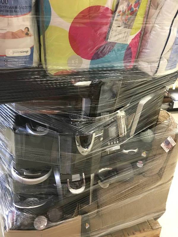 pallet of repairable merchandise keurigs,furniture appliances