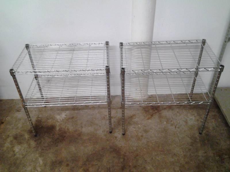 2-Two Tier Wire Racks