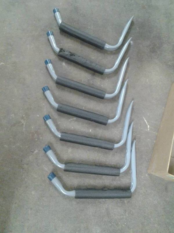 Lot Of 7-Ladder Or Material Hangers