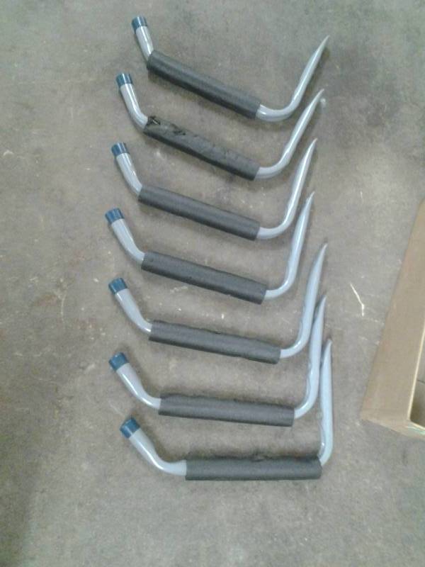 Lot Of 7-Ladder Or Material Hangers