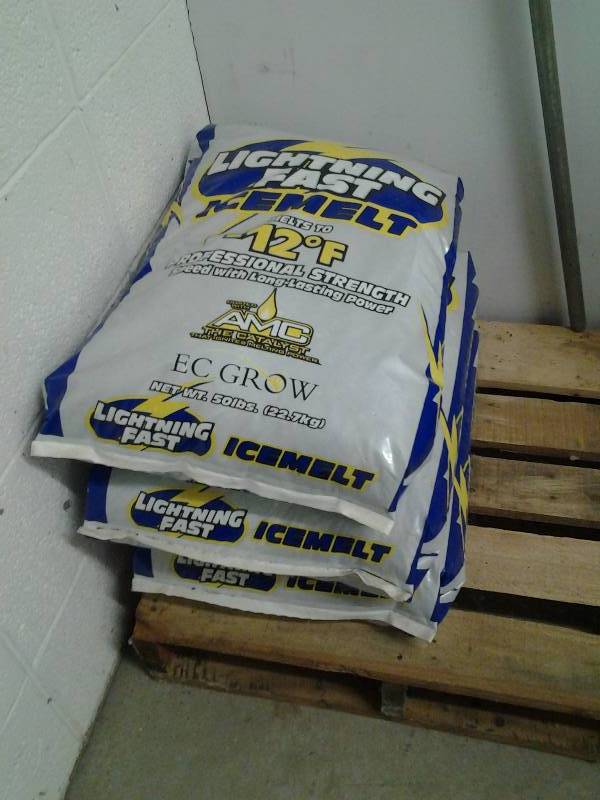 3-50 Lb Bags Of Ice Melt