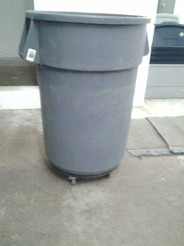 Large Rolling Garbage Can