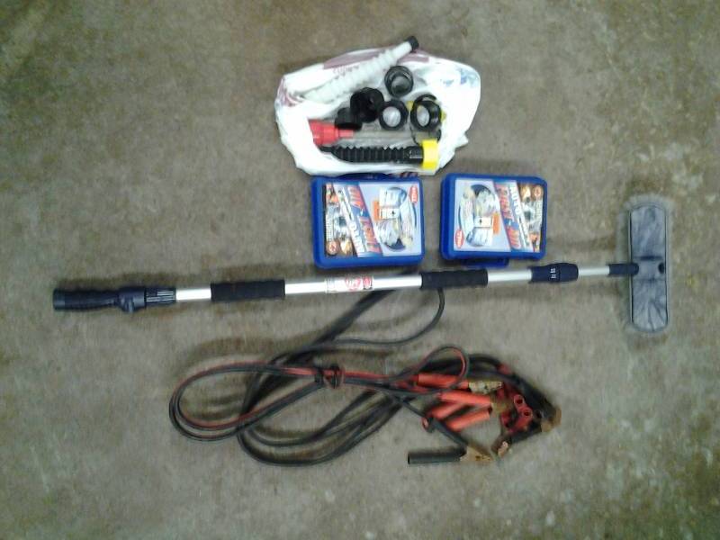 Jumper Cables, First Aid Kits, Snow Brushes, Automotive
